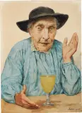 Albert Anker, Der Absinthtrinker, 1908, Hammer price