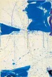 A New York Blue by Sam Francis, 1959, Hammer price, sold Jun 2019