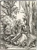 Albrecht Altdorfer, Das Liebespaar im Wald, 1511, *