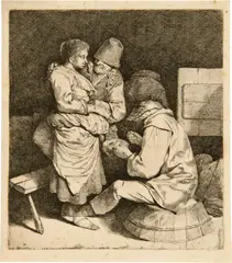 Cornelis Bega, Die junge Wirtin, um 1650, *