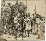 Albrecht Durer, Die sechs Kriegsleute - Die Landsknechte und der türkische Reiter