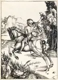 Albrecht Durer, Galoppierender Reiter - Der kleine Kurier