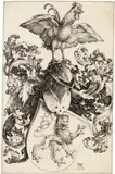 Löwenwappen mit dem Hahn by Albrecht Durer, um 1503, *, sold Jun 2019