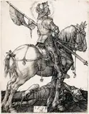 Der hl. Georg zu Pferd by Albrecht Durer, 1508, Hammer price, sold Jun 2019
