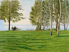 Adolf Dietrich, Unterseelandschaft mit Hohentwiel, 1934, Hammer price