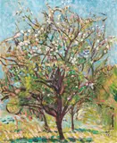 Blühender Obstbaum by Cuno Amiet, 1918, Hammer price, sold Jun 2017