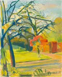 Cuno Amiet, Herbstlandschaft