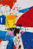 Hommage to Jensen by Sam Francis, 1959, *, sold Jun 2017