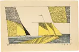 Segelregatta in Deep by Lyonel Feininger, *, sold Jun 2017