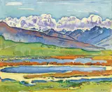Ferdinand Hodler, Les Etangs longs bei Montana, 1915, Hammer price