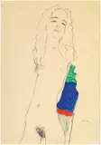 Egon Schiele, Stehender weiblicher Akt, 1910, Hammer price