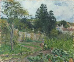 Camille Pissarro, Jardin potager à l'Ermitage, Pontoise, 1879, Hammer price