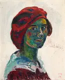 Cuno Amiet, Greti mit roter Mütze