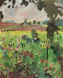 Cuno Amiet, Garten auf der Oschwand