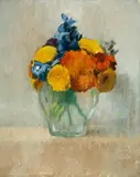 Cuno Amiet, Blumen in Glasvase
