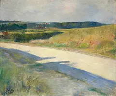 Frédéric Samuel Cordey, La route de Pontoise à Éragny, 1902