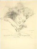 Giovanni Giacometti, Schlafender Bruno