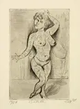 Otto Dix, Maud Arizona – Suleika, das tätowierte Wunder, 1922