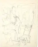 Giovanni Giacometti, Atelier in Stampa