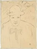 Pierre Bonnard, Buste d’homme au bal masqué