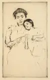 Mary Cassatt, The Crocheting Lesson