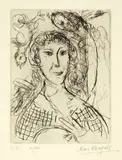 Marc Chagall, Le portrait du peintre, 1967