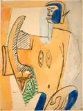Le Corbusier, Figure de femme sur le thème de Divinité baroque