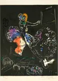 Marc Chagall, La nuit à Paris, 1954