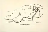 Alexej von Jawlensky, Liegender weiblicher Akt II