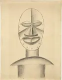 Fernand Léger, Projet de costume pour le ballet «La création du monde», maquette n° D281–5