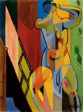 Louis Marcoussis, Nu féminin, 1926