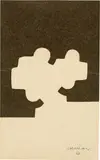 Eduardo Chillida, Collage noir