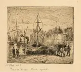 Camille Pissarro, Port de Rouen