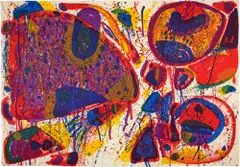 Bright Jade Ghost, Variant I by Sam Francis, 1963, sold Jun 2022