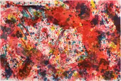 And Pink by Sam Francis, 1973, sold Jun 2022