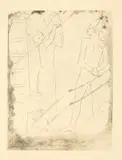 La famille de Saltimbanques au Macaque by Pablo Picasso, 1905, sold Jun 2022