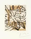 La plongeuse by Pablo Picasso, 1932, sold Jun 2022
