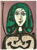 La femme à la résille by Pablo Picasso, sold Sep 2021