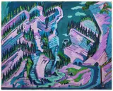 Zügenstrasse by Ernst Ludwig Kirchner, sold Sep 2021