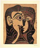 Portrait de Jacqueline de face. I by Pablo Picasso, sold Sep 2021