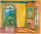 Hans Purrmann, Das Hesse-Zimmer in der Casa Camuzzi