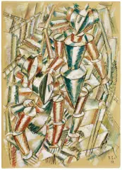 Fernand Léger, Personnages dans un escalier