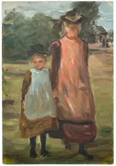 Max Liebermann, Zwei Mädchen aus Laren