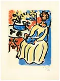 Henri Matisse, Marie-José en robe jaune