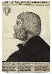 Erhard Schön, Bildnis Albrecht Dürer