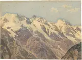 Giovanni Giacometti, Bietsch- und Breithorn