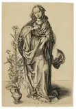 Martin Schongauer, Die Heilige Jungfrau – Die Verkündigung