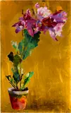 Augusto Giacometti, Blumentopf mit Cattleya