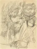 Giovanni Giacometti, Diego bei der Lektüre
