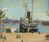 Maurice Barraud, Le Navire en partance